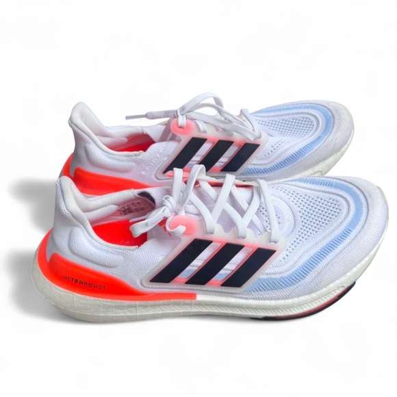 Adidas UltraBoost Light White Solar Red; US Men\'s Size 10.5 main image 4